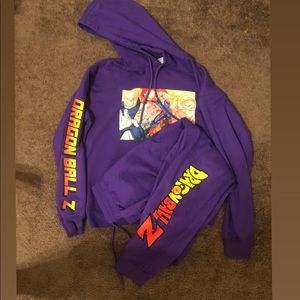 Dragon Ball Z Purple Sweatsuit
